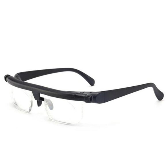 Dial Adjustable Glasses Variable Focus Distance Vision Eyeglasses For Reading - Picture 2 of 5